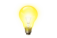 Ikona żarówki